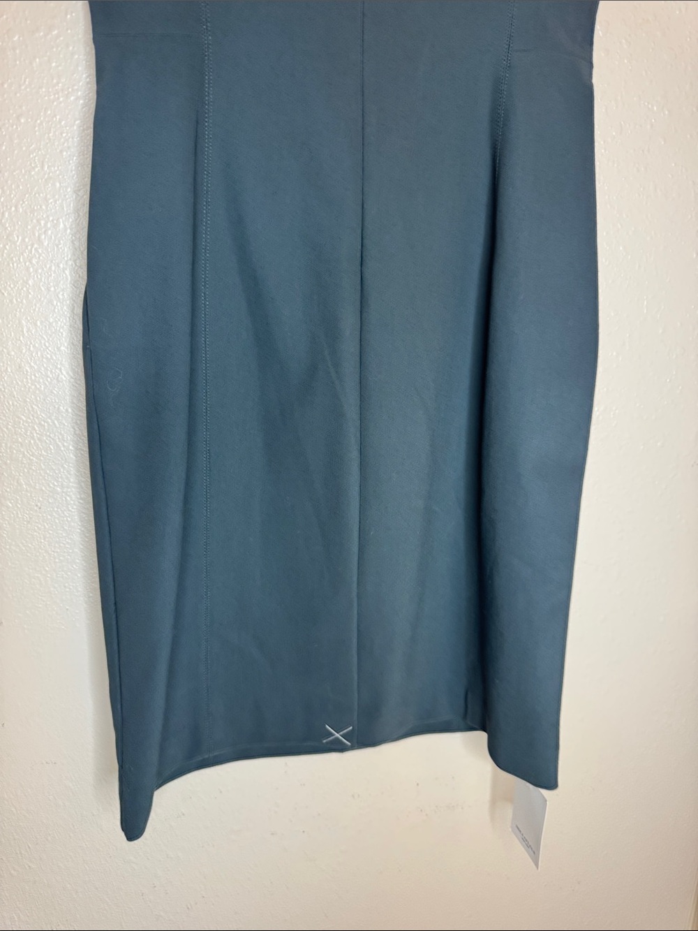 MM.LaFleur Constance Dress Dark Spruce Size 6 NWT Cotton Stretch Sheath Workwear - Picture 8 of 15